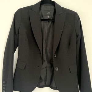 Jacob Suit in Black Pinstripe size 2